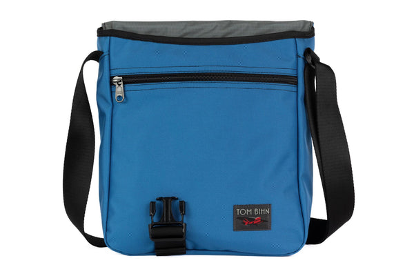 Medium Cafe Bag in Constellation (light blue) 630 Ballistic with Mountain Grey 210 Cerylon interior.